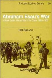 Cover of: Abraham Esau's war by Bill Nasson