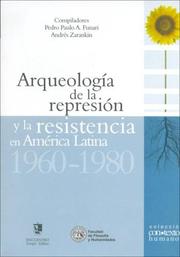 Cover of: Arqueologia de La Represion y La Resistencia En America Latina 1960-1980