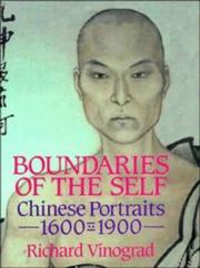 Cover of: Boundaries of the self: Chinese portraits, 1600-1900