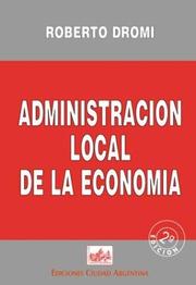 Cover of: Administracion Local de La Economia