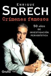 Cover of: Crimenes Famosos E. Sdrech