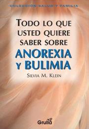 Cover of: Anorexia Y Bulimia