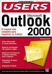Cover of: Microsoft Outlook 2000 Manual del Usuario: Manuales Users, en Espanol / Spanish (Manuales Users; Tu Puerta de Acceso Al Mundo Digital)