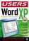 Cover of: Microsoft Word XP Manual del Usuario