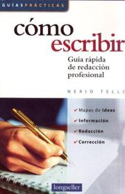 Cover of: Como Escribir