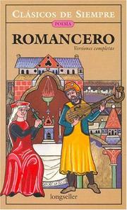 Cover of: Romancero by Anonymous