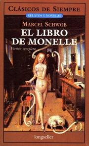 Cover of: Libro De Monelle by Marcel Schwob