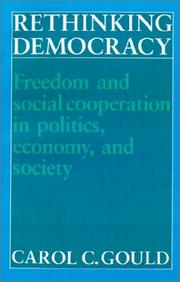 Cover of: Rethinking Democracy:Freedom and Social Co-operation in Politics, Economy, and Society