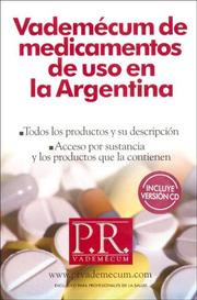 Cover of: Vademecum de Medicamentos de USO En La Argentina