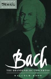 Cover of: Bach, the Brandenburg concertos