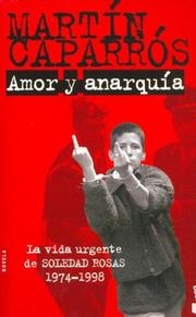 Cover of: Amor y Anarquia