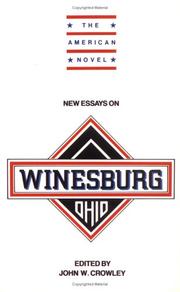 Cover of: New essays on Winesburg, Ohio by edited by John W. Crowley.