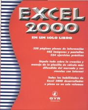 Cover of: Excel 2000 - En Un Solo Libro