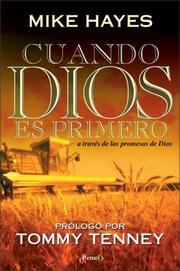 Cover of: Cuando Dios es Primero