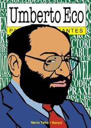 Cover of: Umberto Ecco para principiantes