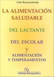 Cover of: Alimentacion Saludable del Lactante del Escolar y Alimentacion by Udo Renzenbrink