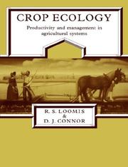 Crop ecology by R. S. Loomis