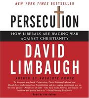 Cover of: Persecution CD: How Liberals are Waging War Against Christianity
