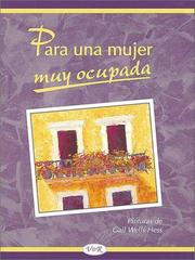 Cover of: Para Una Mujer Muy Ocupada