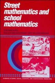 Street mathematics and school mathematics cover