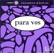 Cover of: Para Vos - Para Ti