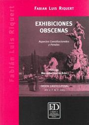 Cover of Exhibiciones Obscenas by fabian luis riquert