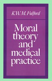 Moral theory and medical practice cover