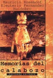 Cover of: Memorias del Calabozo