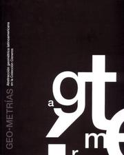 Cover of: Geo-Metrias Abstraccion Geometrica Latinoamericana En La Coleccion Cisneros
