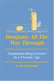 Cover of: Boojums all the way through by N. David Mermin