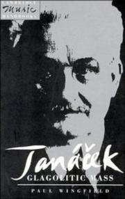 Cover of: Janáček, Glagolitic mass by Paul Wingfield