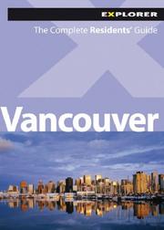 Cover of: Vancouver Residents' Guide by Explorer Publishing