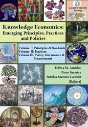 Cover of: Knowledge Economics: Emerging Principles, Practices and Policies