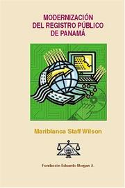 Cover of: Modernizacion del Registro Publico de Panama