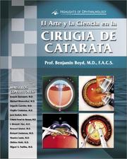 Cover of: El Arte y la Ciencia en la Cirugía de Catarata