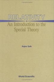 Cover of: Relativity by Asghar Qadir