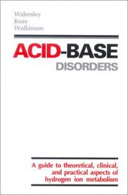 Cover of: Acid-Base Disorders
