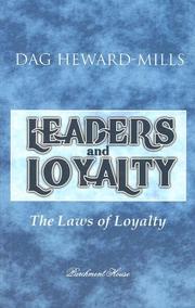 Cover of: Leaders And Loyalty