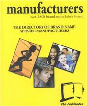 Cover of: Manufacturers 2000: The Directory of Brand Name Apparel Manufacturers: Over 2800 Brand Name Labels Listed