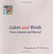Cover of: Colors and Words by Haroutune Armenian