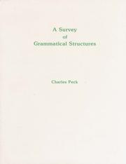 A survey of grammatical structures by Charles Peck
