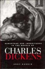 Cover of: Parentage and inheritance in the novels of Charles Dickens