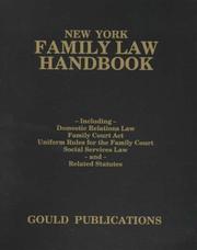 Cover of: Gould's Family Law Handbook of New York 2004