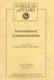 Cover of: International Communication by Jones International University