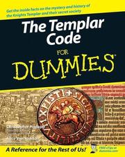 Cover of: The Templar Code For Dummies by Christopher Hodapp, Alice Von Kannon