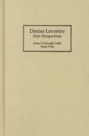 Cover of: Denise Levertov by 