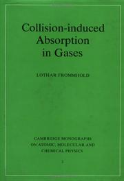 Cover of: Collision-induced absorption in gases