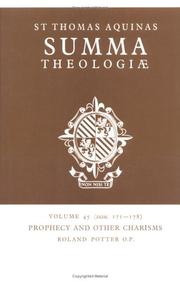 Cover of: Summa Theologiae by Thomas Aquinas