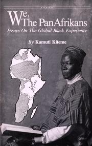 We, the PanAfrikans by Kamuti Kiteme