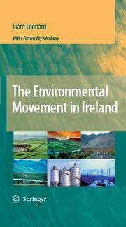 Cover of: The Environmental Movement in Ireland